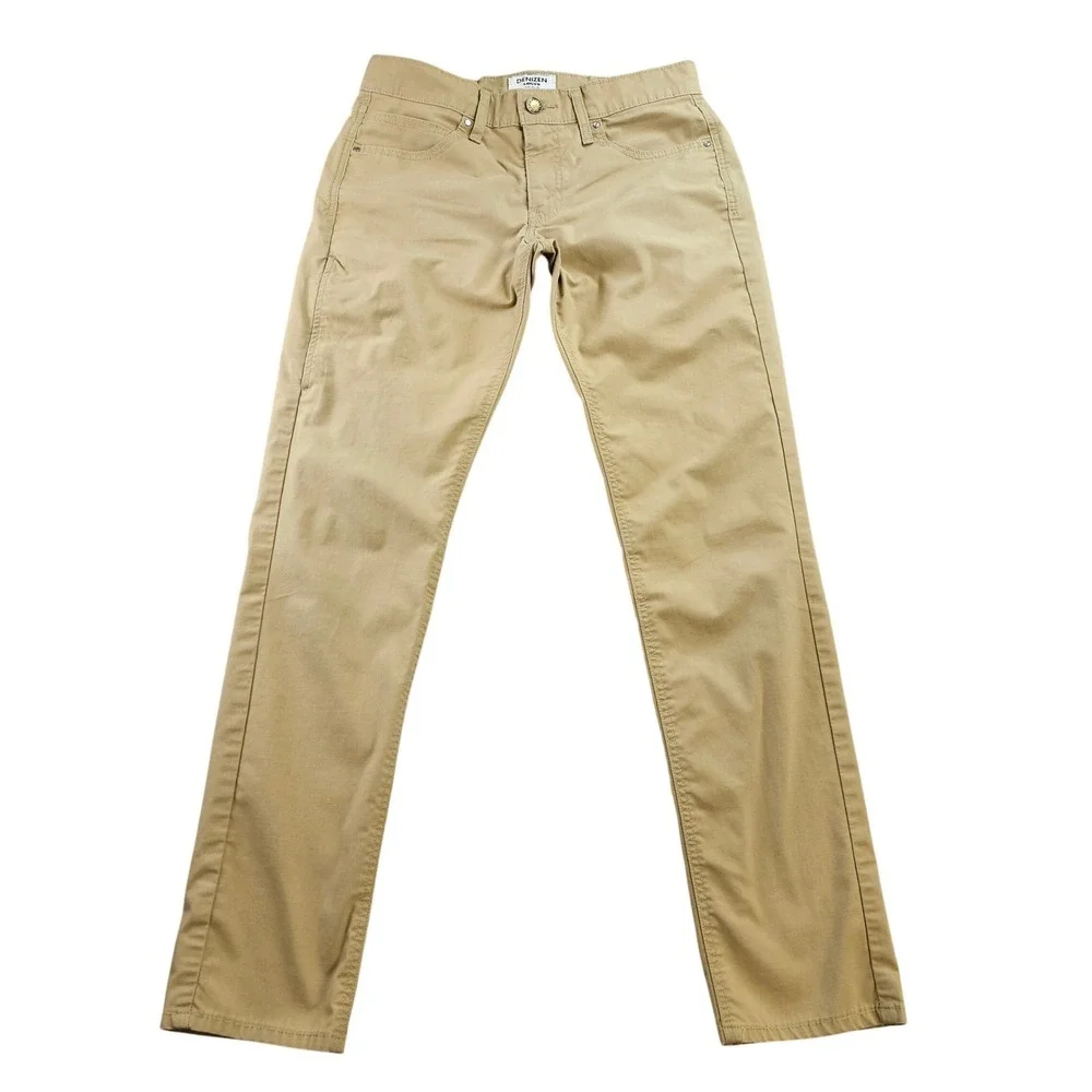 Denizen from Levi's Khaki Pants Mens 30x32 Beige 216 Slim Fit‎ Boho Straight Leg